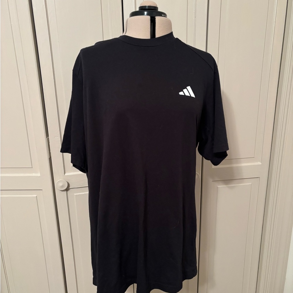 Adidas Men's Black Short Sleeve Tee